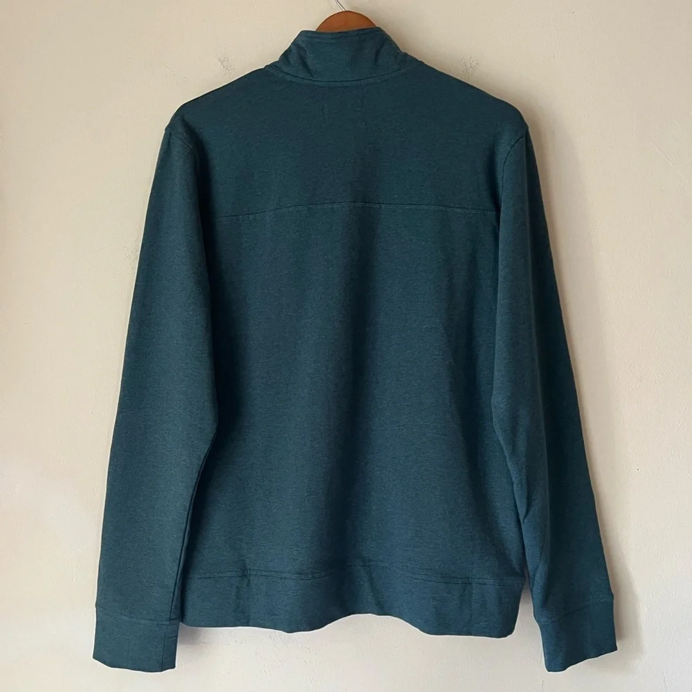 Pact Quarter Zip Pullover Men's Sz Medium Organic Cotton